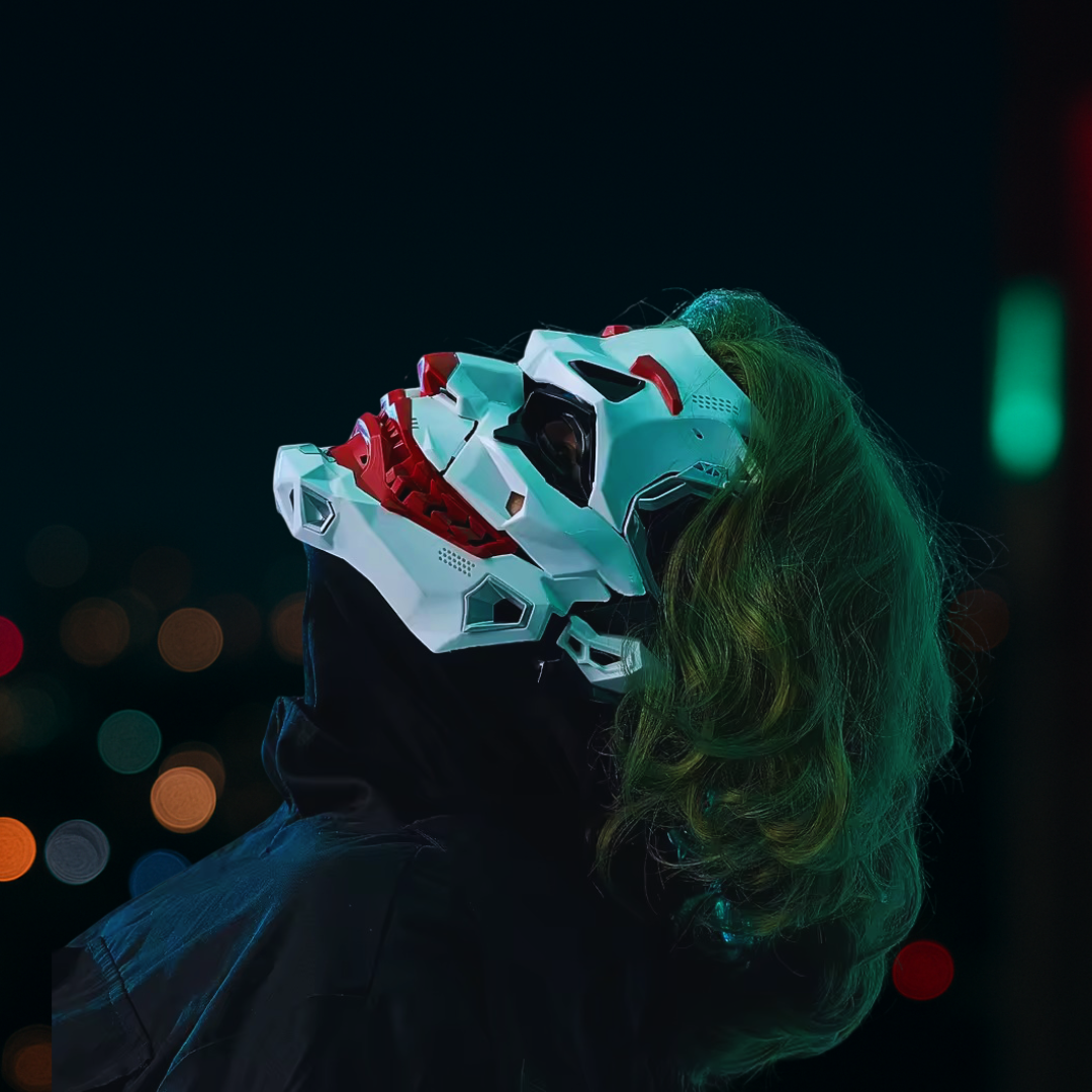 Cyberpunk Joker Mask™